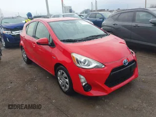 2015 Toyota Prius One with VIN JTDKDTB34F1094294, listed as a IAAI auction lot 41855669 with 108,176 mi miles and . Bid and sale history available at carsss.com. Image 1.