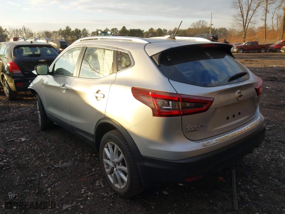 2022 Nissan Rogue Sport SV with VIN JN1BJ1BW3NW491362, listed as a IAAI auction lot 41297908 with 6,604 mi miles. Bid and sale history available at carsss.com. Image 3.