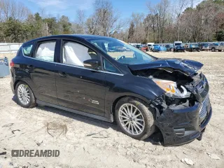 2016 Ford C-Max Energi SEL with VIN 1FADP5CU3GL100519, listed as a Copart auction lot 49751984 with 61,778 mi miles and Salvage Title. Bid and sale history available at carsss.com. Image 4.