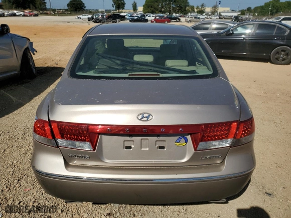 2007 Hyundai Azera SE with VIN KMHFC46F47A145627, listed as a Copart auction lot 75274604 with 83,904 mi miles and Salvage Title. Bid and sale history available at carsss.com. Image 6.
