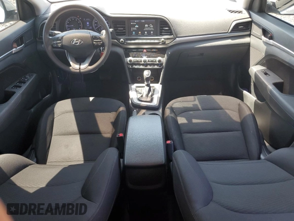 2020 Hyundai Elantra SEL with VIN 5NPD84LF0LH565065, listed as a Copart auction lot 52923165 with 81,485 mi miles and Non Repairable. Bid and sale history available at DreamBid. Image 8.
