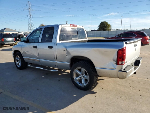 2006 Dodge Ram 1500 ST with VIN 1D7HA18N26J106609, listed as a Copart auction lot 80347644 with 161,746 mi miles and Salvage Title. Bid and sale history available at carsss.com. Image 2.