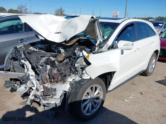 2017 Acura RDX w/Technology Pkg with VIN 5J8TB3H57HL023005, listed as a IAAI auction lot 41225342 with 1 mi miles. Bid and sale history available at carsss.com. Image 16.