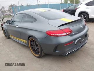 2017 Mercedes-Benz C 63 S AMG with VIN WDDWJ8HB1HF426693, listed as a IAAI auction lot 42042268 with 83,042 mi miles and . Bid and sale history available at carsss.com. Image 3.