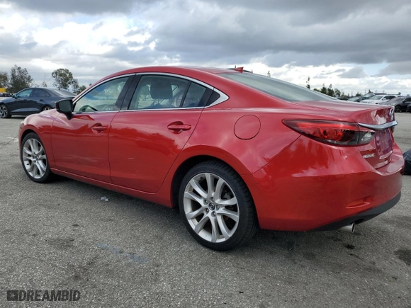 2017 Mazda Mazda6 Touring with VIN JM1GL1V56H1121556, listed as a Copart auction lot 45248865 with 70,311 mi miles and Salvage Title. Bid and sale history available at carsss.com. Image 2.