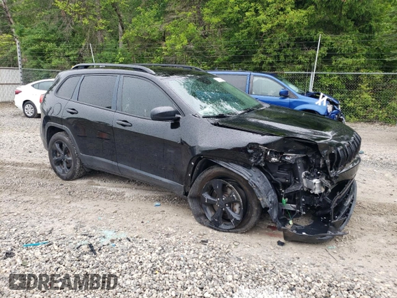 2017 Jeep Cherokee Altitude with VIN 1C4PJMAS8HW632630, listed as a Copart auction lot 59109645 with 67,052 mi miles and Salvage title. Bid and sale history available at DreamBid. Image 4.