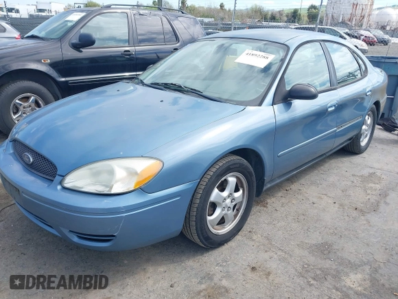 2006 Ford Taurus SE with VIN 1FAFP53U06A207921, listed as a IAAI auction lot 41892288 with 1 mi miles. Bid and sale history available at carsss.com. Image 2.