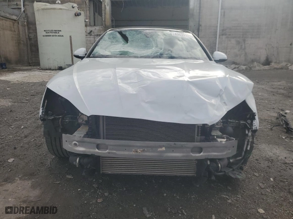 2019 Audi A5 Sportback Premium Plus with VIN WAUENCF57KA046852, listed as a Copart auction lot 43639125 with NaN miles and Salvage Title. Bid and sale history available at carsss.com. Image 5.