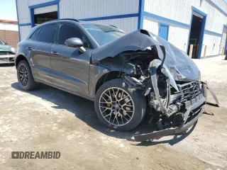 2018 Porsche Macan S with VIN WP1AB2A50JLB31853, listed as a Copart auction lot 57301305 with Not provided miles and Salvage title. Bid and sale history available at DreamBid. Image 4.