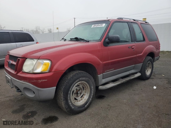 2001 Ford Explorer Sport with VIN 1FMYU60E91UC97278, listed as a Copart auction lot 88458495 with 210,260 mi miles and Salvage Title. Bid and sale history available at carsss.com. Image 1.