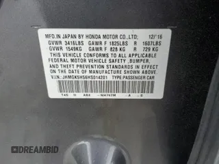 2017 Honda Fit LX with VIN JHMGK5H56HS014201, listed as a Copart auction lot 47784405 with 86,413 mi miles and Salvage Title. Bid and sale history available at carsss.com. Image 14.