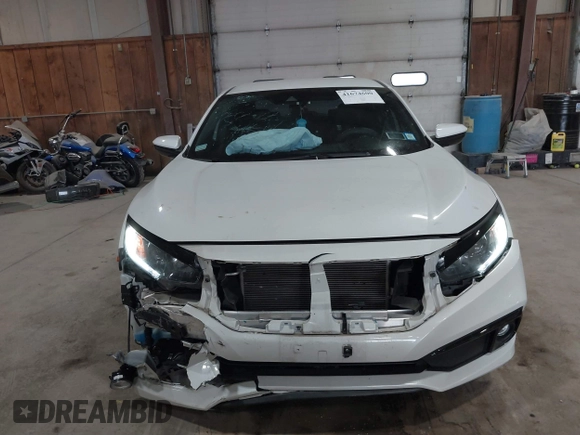 2020 Honda Civic Sedan Sport with VIN 2HGFC2F85LH600878, listed as a IAAI auction lot 41674600 with 30,143 mi miles. Bid and sale history available at carsss.com. Image 6.