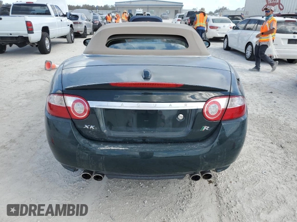 2007 Jaguar XK with VIN SAJWA44C779B12243, listed as a Copart auction lot 77239534 with Not Provided miles and Salvage Title. Bid and sale history available at carsss.com. Image 6.
