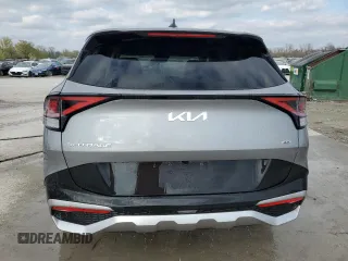 2024 Kia Sportage LX with VIN KNDPUCDF4R7260067, listed as a Copart auction lot 51953085 with 33,929 mi miles and Clean Title. Bid and sale history available at DreamBid. Image 6.
