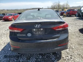 2018 Hyundai Elantra SEL with VIN 5NPD84LF9JH227287, listed as a Copart auction lot 52342855 with 81,687 mi miles and Salvage Title. Bid and sale history available at DreamBid. Image 6.