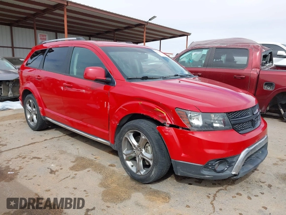2016 Dodge Journey Crossroad Plus z VIN 3C4PDCGG2GT173538, wystawiony jako IAAI lot #41548011 z przebiegiem 124 416 mil mil oraz . Historia ofert i sprzedaży dostępna na DreamBid. Obrazek 1.