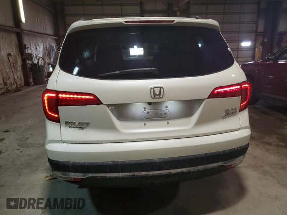 2016 Honda Pilot Elite with VIN 5FNYF6H06GB071661, listed as a Copart auction lot 47278245 with 226,194 mi miles and Salvage Title. Bid and sale history available at carsss.com. Image 6.
