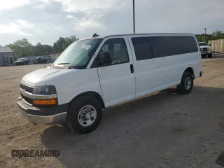 2016 Chevrolet Express Passenger LT z VIN 1GAZGPFG8G1292493, wystawiony jako Copart lot #56396295 z przebiegiem 88 768 mil mil oraz Czysty tytuł • Clean title. Historia ofert i sprzedaży dostępna na DreamBid. Obrazek 1.