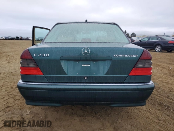 2000 Mercedes-Benz C 230 Kompressor with VIN WDBHA24G6YA818047, listed as a Copart auction lot 45992955 with 73,889 mi miles and Clean Title. Bid and sale history available at carsss.com. Image 6.