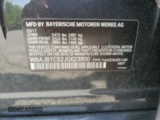 2018 BMW 5 Series 530e xDrive z VIN WBAJB1C52JG623900, wystawiony jako Copart lot #58125105 z przebiegiem 101 615 mil mil oraz Szkoda całkowita • Salvage title. Historia ofert i sprzedaży dostępna na DreamBid. Obrazek 12.