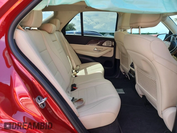 2021 Mercedes-Benz GLE 350 with VIN 4JGFB4KB6MA444697, listed as a Copart auction lot 63229195 with 58,566 mi miles and Non repairable. Bid and sale history available at DreamBid. Image 11.