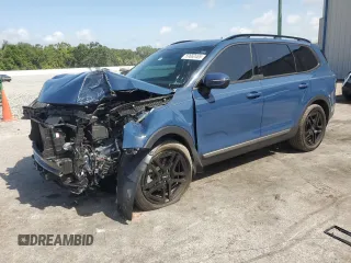 2023 Kia Telluride EX X-Line with VIN 5XYP3DGC7PG367267, listed as a Copart auction lot 59660465 with 33,747 mi miles and Salvage title. Bid and sale history available at DreamBid. Image 1.