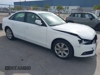 2010 Audi A4 2.0T Premium with VIN WAUAFAFL9AN038127, listed as a IAAI auction lot 41692175 with 123,445 mi miles. Bid and sale history available at carsss.com. Image 1.