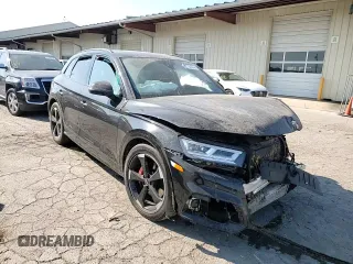 2020 Audi SQ5 Premium Plus with VIN WA1B4AFY4L2123545, listed as a Copart auction lot 71704534 with Not Provided miles and Salvage Title. Bid and sale history available at DreamBid. Image 11.