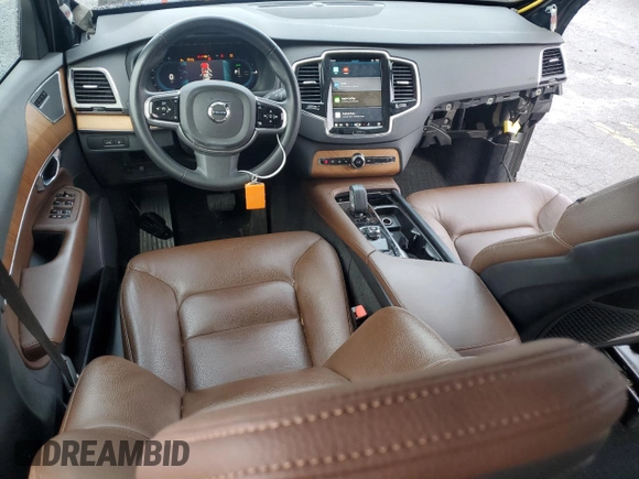 2023 Volvo XC90 with VIN YV4H60CW4P1933578, listed as a Copart auction lot 58591315 with 49,868 mi miles and Salvage title. Bid and sale history available at DreamBid. Image 8.