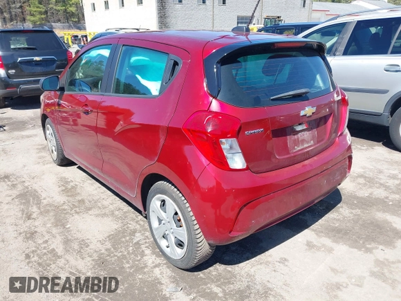 2022 Chevrolet Spark LS with VIN KL8CB6SAXNC014194, listed as a IAAI auction lot 41991913 with 55,632 mi miles and . Bid and sale history available at DreamBid. Image 3.