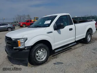 2019 Ford F-150 XL with VIN 1FTMF1C55KKD80487, listed as a IAAI auction lot 39009387 with 18,324 mi miles. Bid and sale history available at carsss.com. Image 2.