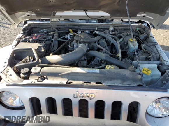 2009 Jeep Wrangler Rubicon with VIN 1J4GA64149L757121, listed as a Copart auction lot 74258934 with 73,241 mi miles and Salvage Title. Bid and sale history available at DreamBid. Image 12.