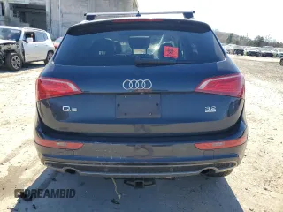 2011 Audi Q5 3.2L Premium Plus with VIN WA1DKAFP0BA100399, listed as a Copart auction lot 43693355 with 0 mi miles and Salvage Title. Bid and sale history available at carsss.com. Image 6.