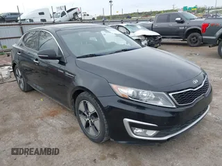 2013 Kia Optima EX with VIN KNAGM4AD9D5060201, listed as a IAAI auction lot 42020016 with 126,674 mi miles. Bid and sale history available at carsss.com. Image 1.