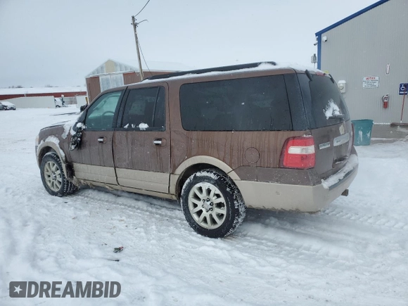 2011 Ford Expedition Max XLT with VIN 1FMJK1J52BEF10060, listed as a Copart auction lot 87329454 with 190,217 mi miles and Clean title. Bid and sale history available at DreamBid. Image 2.