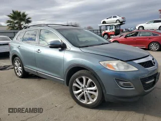 2012 Mazda CX-9 Grand Touring with VIN JM3TB3DV7C0356374, listed as a Copart auction lot 43962075 with 164,852 mi miles and Salvage Title. Bid and sale history available at carsss.com. Image 4.