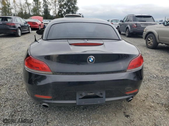 2009 BMW Z4 sDrive35i with VIN WBALM73529E381803, listed as a Copart auction lot 72002354 with NaN miles and Clean Title. Bid and sale history available at carsss.com. Image 6.