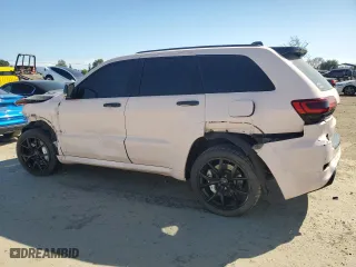2021 Jeep Grand Cherokee SRT with VIN 1C4RJFDJ7MC798933, listed as a Copart auction lot 46900605 with 59,161 mi miles and Salvage Title. Bid and sale history available at carsss.com. Image 2.