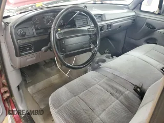 1995 Ford F-150 with VIN 1FTEF14NXSNA76234, listed as a Copart auction lot 52021645 with 168,695 mi miles and Salvage Title. Bid and sale history available at carsss.com. Image 8.