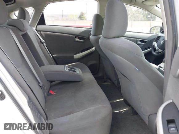 2011 Toyota Prius I with VIN JTDKN3DU8B5301761, listed as a IAAI auction lot 41916082 with 183,834 mi miles. Bid and sale history available at carsss.com. Image 8.