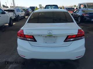 2015 Honda Civic Sedan LX with VIN 19XFB2E56FE060580, listed as a IAAI auction lot 41988820 with 65,924 mi miles. Bid and sale history available at carsss.com. Image 17.