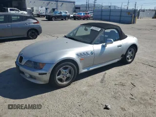 1996 BMW 3-Series Z3 with VIN 4USCH7324TLB66470, listed as a Copart auction lot 46753585 with 111,748 mi miles and Clean Title. Bid and sale history available at carsss.com. Image 1.