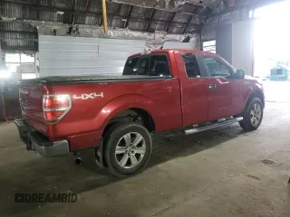 2009 Ford F-150 XL with VIN 1FTPX14V59FA49291, listed as a Copart auction lot 63083155 with 206,826 mi miles and Salvage title. Bid and sale history available at DreamBid. Image 3.