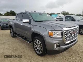 2021 GMC Canyon 2WD Denali with VIN 1GTG5EEN8M1180507, listed as a Copart auction lot 73862804 with 36,822 mi miles and Salvage Title. Bid and sale history available at carsss.com. Image 4.