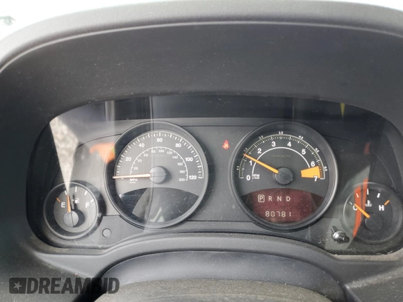 2016 Jeep Patriot Latitude with VIN 1C4NJRFB8GD658202, listed as a Copart auction lot 58961465 with 80,781 mi miles and Salvage title. Bid and sale history available at DreamBid. Image 9.