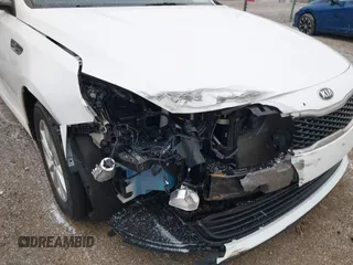 2017 Kia Optima LX with VIN KNAGT4L30H5159907, listed as a IAAI auction lot 41565872 with 84,537 mi miles. Bid and sale history available at carsss.com. Image 6.