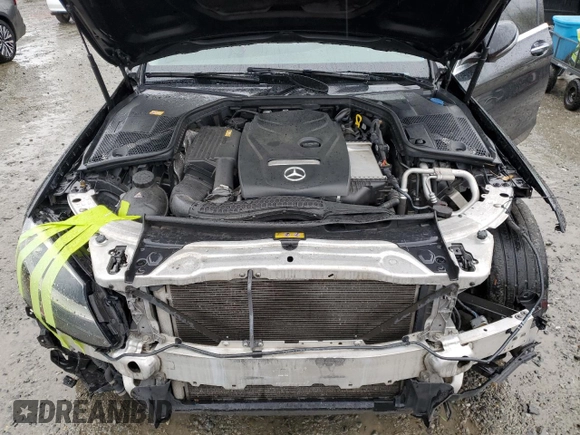 2016 Mercedes-Benz C 300 Luxury with VIN 55SWF4KB6GU155838, listed as a Copart auction lot 52011555 with 90,458 mi miles and Salvage Title. Bid and sale history available at carsss.com. Image 11.