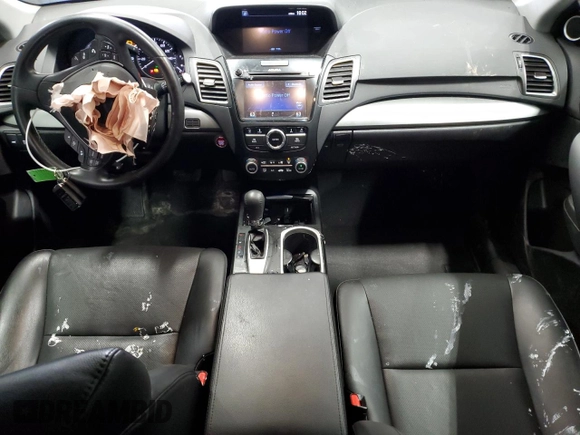 2017 Acura RDX Technology with VIN 5J8TB4H56HL031327, listed as a Copart auction lot 55876625 with 60,985 mi miles and Salvage title. Bid and sale history available at DreamBid. Image 8.