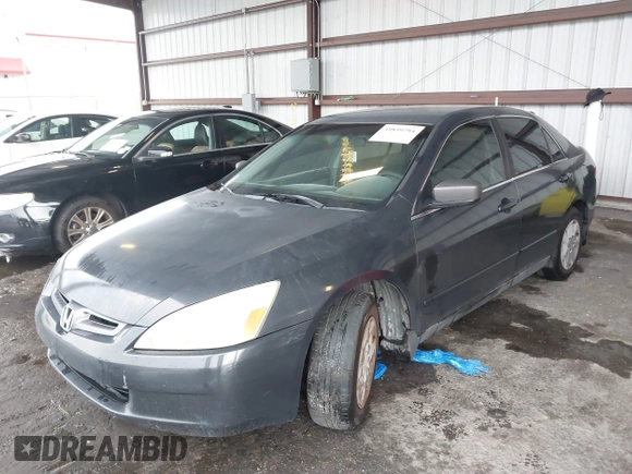 2003 Honda Accord LX z VIN 1HGCM56383A001350, wystawiony jako IAAI lot #39839794 z przebiegiem 176 516 mil mil oraz . Historia ofert i sprzedaży dostępna na DreamBid. Obrazek 2.