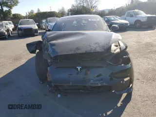 2022 Tesla Model S with VIN 5YJSA1E59NF460010, listed as a Copart auction lot 42797455 with Not provided miles and Salvage title. Bid and sale history available at DreamBid. Image 5.